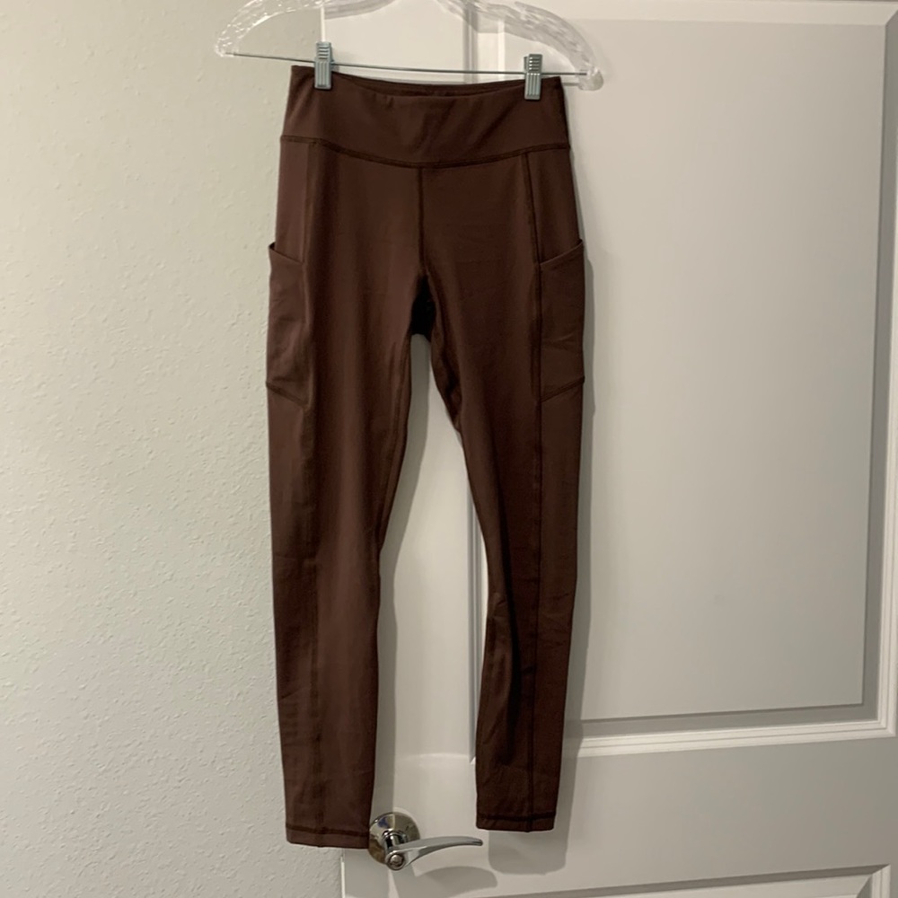 Brand New Brown Ankle Leggings